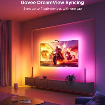 Govee - TV baggrundslys 3 Lite TV 55-65" SMART LED baggrundslys RGBICW Wi-Fi IP67