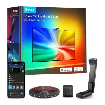 Govee - TV baggrundslys 3 Lite TV 75-85" SMART LED baggrundslys RGBICW Wi-Fi IP67 +RC
