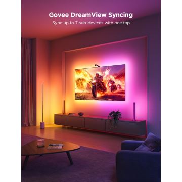 Govee - TV baggrundslys 3 Lite TV 75-85" SMART LED baggrundslys RGBICW Wi-Fi IP67 +RC