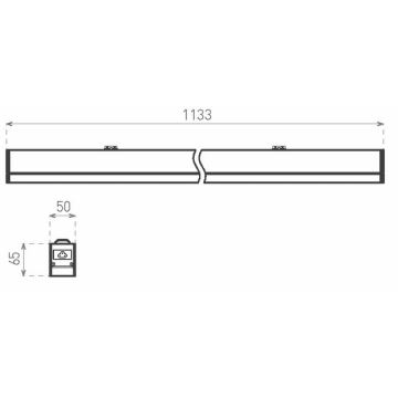 Greenlux GXPR068 - LED Fluorescerende lampe PROFI LINEAR II LED/36W/230V 4000K