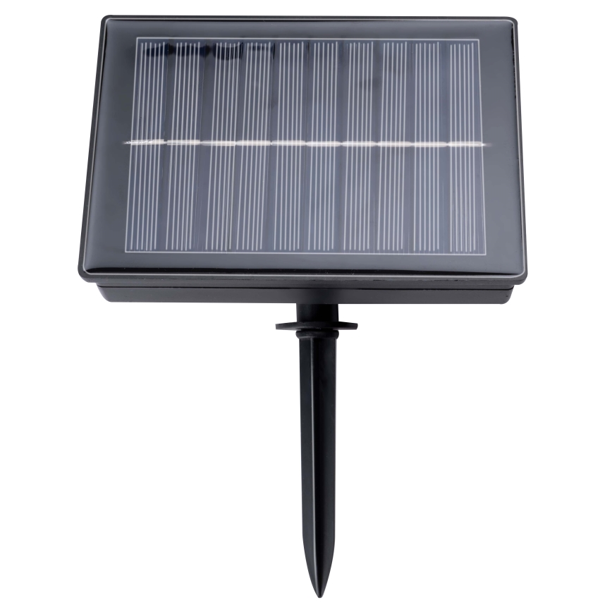 Grundig - Soldrevet LED lyskæde 100xLED/8 funktioner 15 m varm hvid