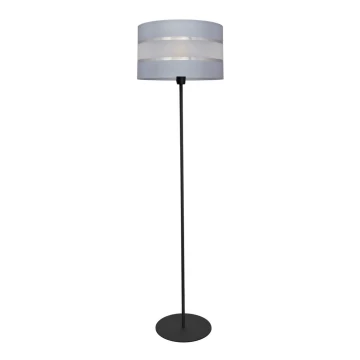 Gulvlampe HELEN 1xE27/60W/230V grå/sort