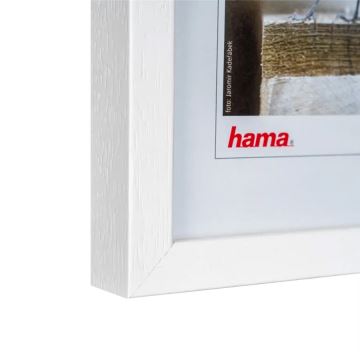 Hama - Billedramme 13x18 cm fyrretræ/hvid