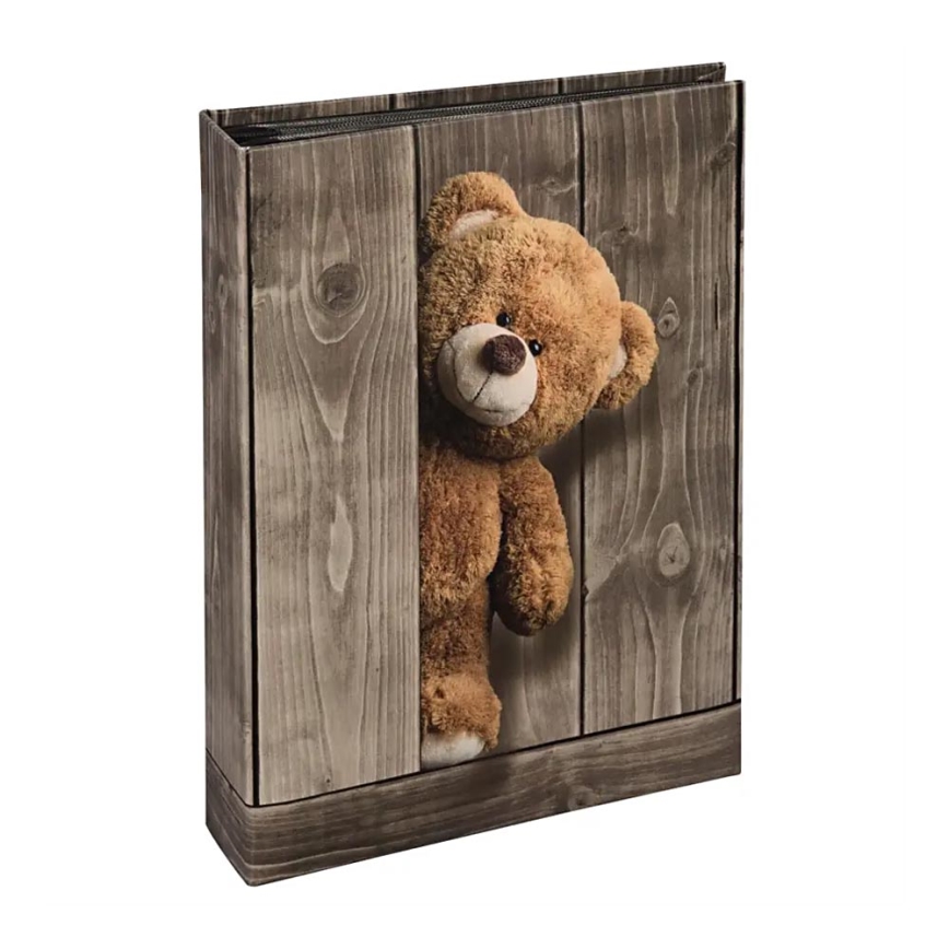 Hama - Fotoalbum 19x25 cm 100 sider bamse