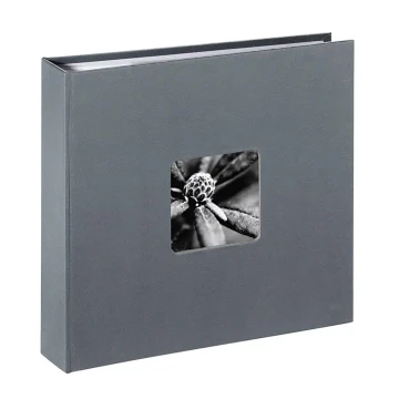 Hama - Fotoalbum 22,5x22 cm 80 sider grå