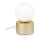 Ideal Lux - LED bordlampe PERLAGE 1xG9/3W/230V guldfarvet/hvid
