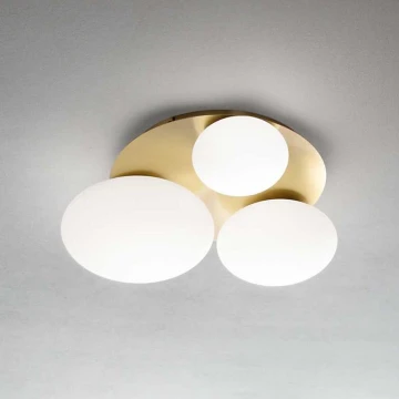 Ideal Lux - LED loftlampe NINFEA 3xLED/9W/230V guldfarvet