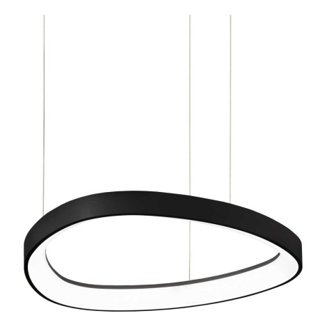 Ideal Lux - LED pendel GEMINI LED/38W/230V diameter 42,5 cm sort