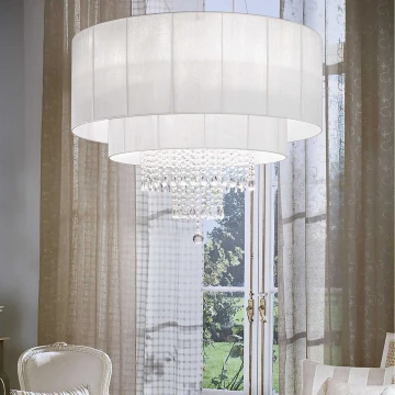 Ideal Lux - Lysekrone i krystal OPERA 10xE27/60W/230V