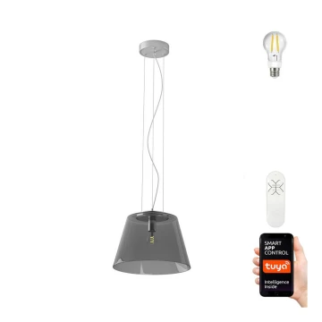 Immax NEO 07054L - LED RGBW Pendel dæmpbar CONO 1xE27/8,5W/230V 32 cm Tuya + fjernbetjening