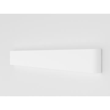 Immax NEO 07137-W - LED SMART Væglampe dæmpbar LINEA hvid LED/40W/230V + fjernbetjening 76 cm Tuya ZigBee