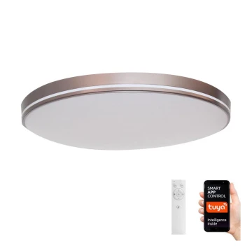 Immax NEO 07150-C40 - LED loftlampe dæmpbar NEO LITE AREAS LED/24W/230V Tuya Wi-Fi brun + fjernbetjening