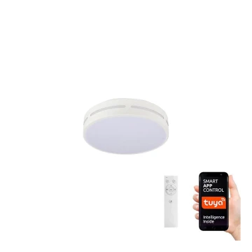 Immax NEO 07153-W30 - LED loftlampe dæmpbar NEO LITE PERFECTO LED/24W/230V Wi-Fi Tuya hvid + fjernbetjening