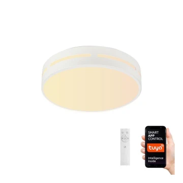 Immax NEO 07153-W50 - LED loftlampe dæmpbar NEO LITE PERFECTO LED/48W/230V Wi-Fi Tuya hvid + fjernbetjening