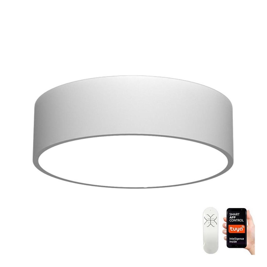 Immax NEO 07204L - LED loftlampe dæmpbar RONDATE LED/18W/230V 3000-6000K hvid Tuya + fjernbetjening