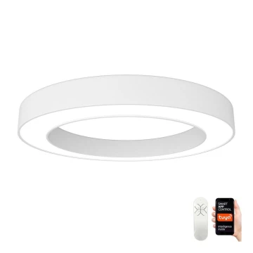 Immax NEO 07212L - LED lampe dæmpbar PASTEL LED/53W/230V hvid Tuya + fjernbetjening