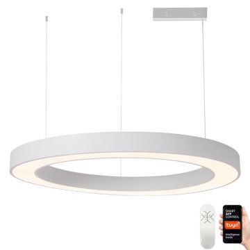 Immax NEO 07214L - LED pendel dæmpbar PASTEL LED/68W/230V 2700-6500K hvid 95 cm Tuya + fjernbetjening