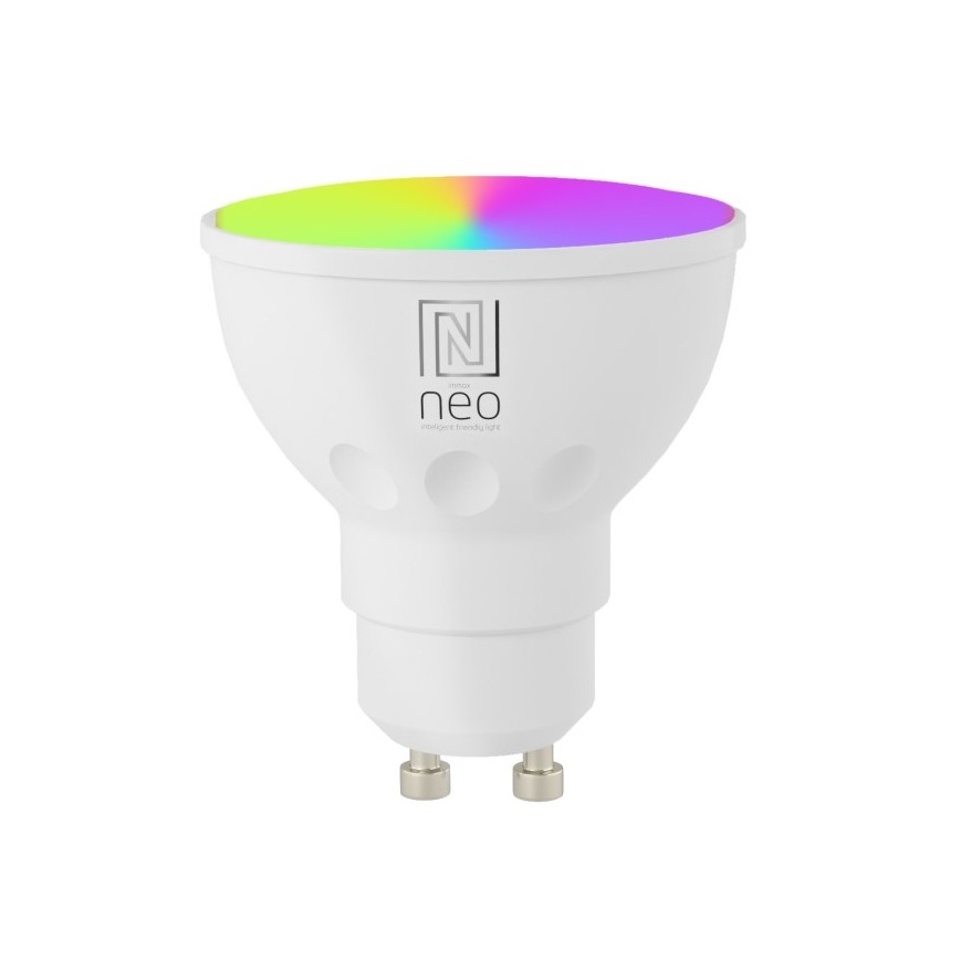 Immax NEO 07724CDO - SÆT 3x LED RGB+CCT Lyspære dæmpbar GU10/6W/230V 2700-6500K Wi-Fi Tuya + fjernbetjening