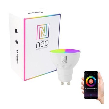 Immax NEO 07724L - LED RGB+CCT Lyspære dæmpbar GU10/6W/230V 2700K Wi-Fi Tuya