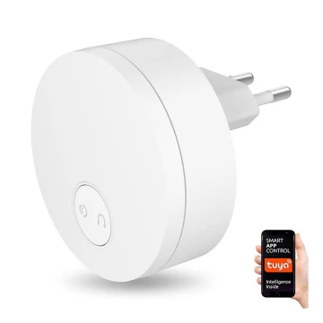 Immax NEO 07779L - Trådløs plugin-dørklokke - indendørs enhed 230V Wi-Fi Tuya hvid