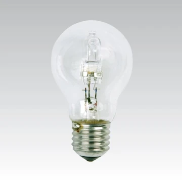 Industriel halogenpære E27/28W/230V transparent