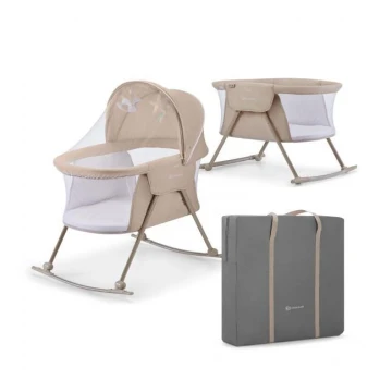 KINDERKRAFT - Barneseng 3-i-1 LOVI beige