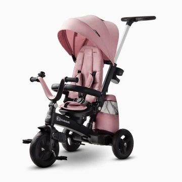 KINDERKRAFT - Trehjulet cykel 5v1 EASYTWIST pink/sort