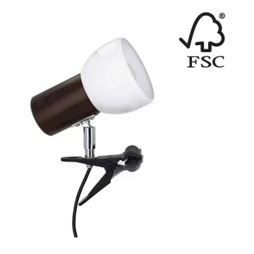 Lampe med klemme SVENDA 1xE27/60W/230V - FSC-certificeret