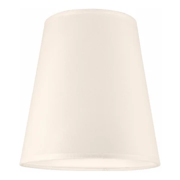 Lampeskærm ELLIE E27 diameter 15 cm cremefarvet