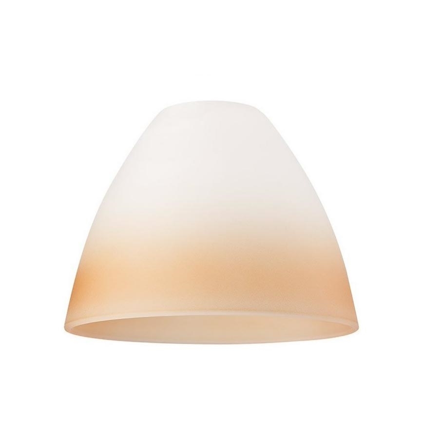 Lampeskærm TULIPAN E27 100x130 mm glas orange