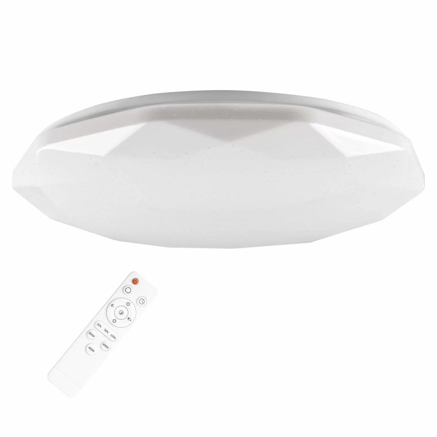 LED badeværelseslampe dæmpbar GALAXY LED/72W/230V diameter 49 cm 3000-6000K IP44 + fjernbetjening