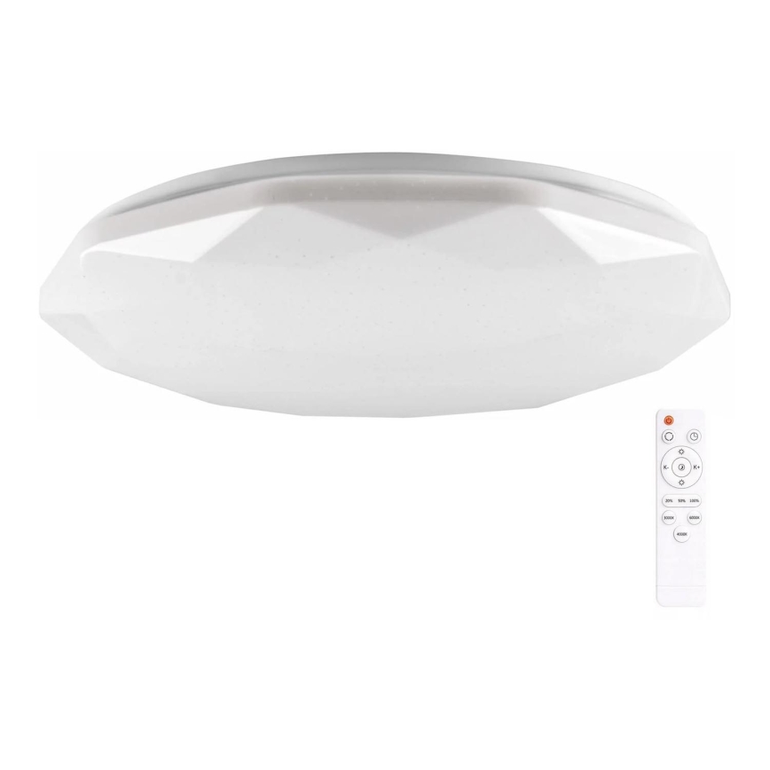 LED badeværelseslampe dæmpbar GALAXY LED/72W/230V diameter 49 cm 3000-6000K IP44 + fjernbetjening