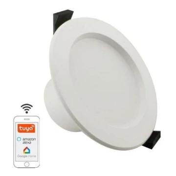 LED badeværelseslampe dæmpbar LED/10W/230V 3000K-6500K Wi-Fi Tuya IP44