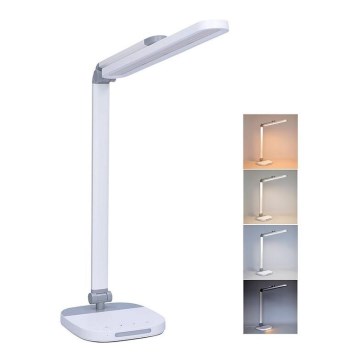 LED bordlampe m. touch-funktion dæmpbar med nat belysning LED/10W/5V 3000/4000/5000K hvid