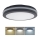 LED Dæmpbar udendørs loft lys LED/36W/40W/44W/230V 3000/4000/6500K IP65 sort