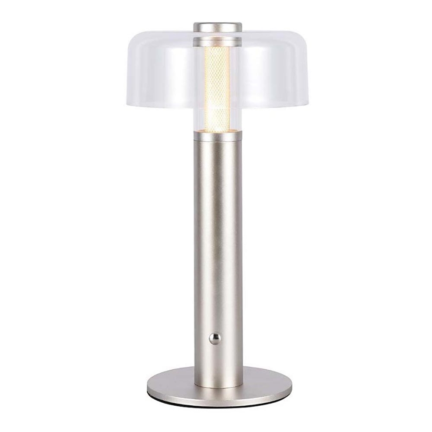 LED Genopladelig bordlampe m. touch-funktion dæmpbar LED/1W/5V 3000K 1800 mAh guldfarvet