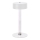 LED Genopladelig bordlampe m. touch-funktion dæmpbar LED/3W/5V 3000-6000K 2400 mAh hvid