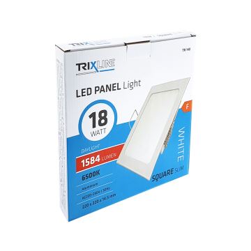 LED hængende loftslampe SQUARE LED/18W/230V 6500K