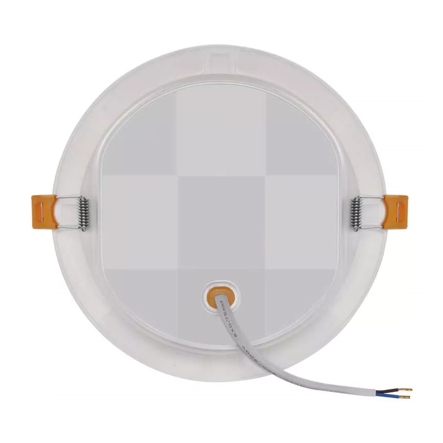 LED indbygningslampe LED/18W/230V diameter 17 cm hvid