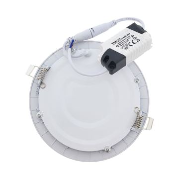 LED indbygningslampe QTEC LED/18W/230V 6500K diameter 22 cm