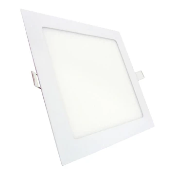 LED indbygningslampe SQUARE LED/9W/230V 4200K