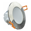 LED indbygningslampe til badeværelse BONO LED/5W/230V 4000K IP65 krom