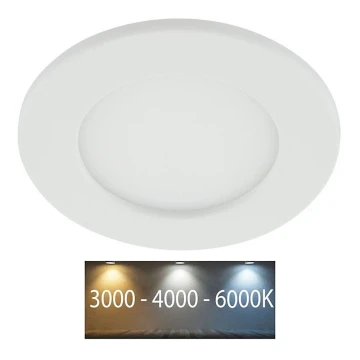 LED indbygningslampe til badeværelse LED/6W/230V 3000/4000/6000K IP44