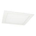 LED indbygningslampe til badeværelse VEGA LED/12W/230V 3800K 16,8 cm IP44 sne hvid