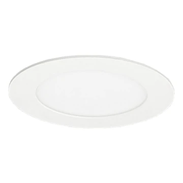 LED indbygningslampe til badeværelse VEGA LED/6W/230V 3800K diameter 11,8 cm IP44 sne hvid