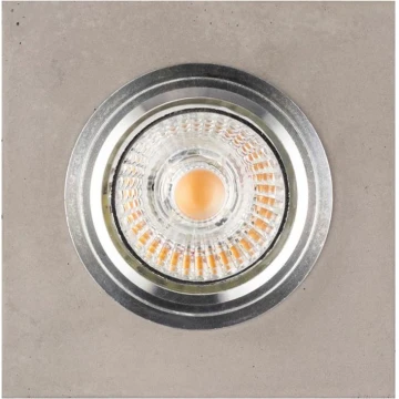 LED indbygningslampe VITAR 1xGU10/5W/230V CRI 90 beton – FSC certificeret
