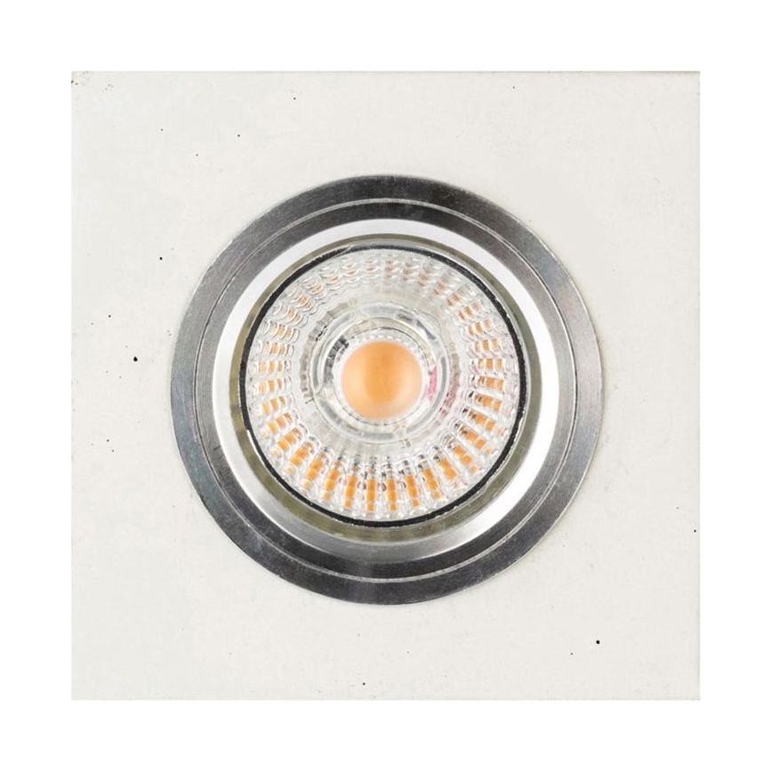 LED indbygningslampe VITAR 1xGU10/5W/230V CRI 90 beton – FSC certificeret