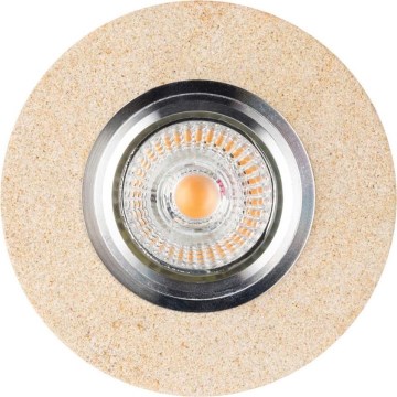 LED indbygningslampe VITAR 1xGU10/5W/230V CRI 90 sandsten – FSC certificeret