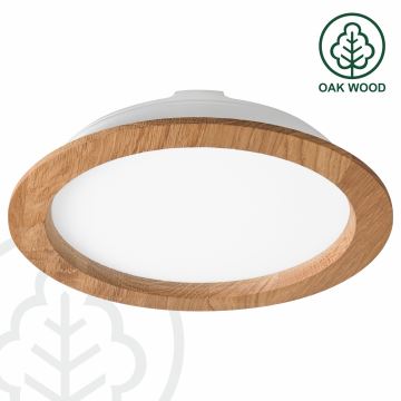 LED indbygningslampe WOODY SPOT LED/23,5W/230V 4000K eg ø 23,5 cm