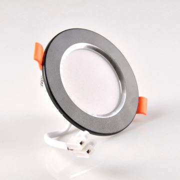 LED indbygningslampe ZOE LED/4,8W/230V sort